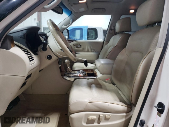 2011 Infiniti QX56 7-passenger with VIN JN8AZ2NE5B9005076, listed as a Copart auction lot 71878064 with 174,359 mi miles and Clean Title. Bid and sale history available at carsss.com. Image 7.