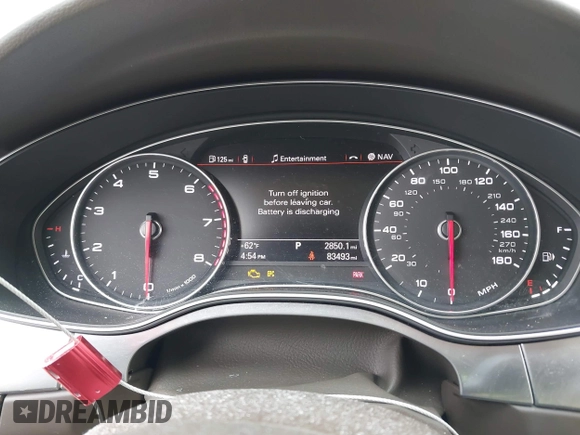 2015 Audi A6 Premium Plus with VIN WAUGFAFC7FN007363, listed as a IAAI auction lot 42190918 with 83,493 mi miles and . Bid and sale history available at DreamBid. Image 7.