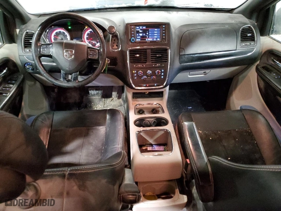 2019 Dodge Grand Caravan SXT with VIN 2C4RDGCG6KR695106, listed as a Copart auction lot 44424215 with 192,484 mi miles and Salvage Title. Bid and sale history available at carsss.com. Image 8.