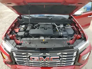 2023 GMC Canyon 4WD Denali with VIN 1GTP6FEK8P1175370, listed as a Copart auction lot 75209964 with 7,795 mi miles and Salvage Title. Bid and sale history available at carsss.com. Image 11.