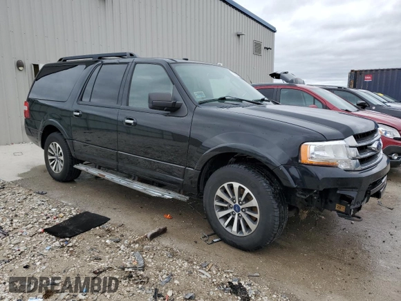 2017 Ford Expedition EL XLT with VIN 1FMJK1JT1HEA63812, listed as a Copart auction lot 52392425 with 130,456 mi miles and Clean Title. Bid and sale history available at carsss.com. Image 4.