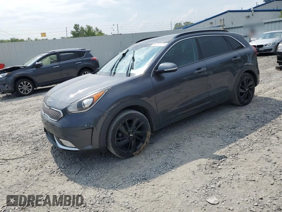 2018 Kia Niro EX with VIN KNDCC3LC8J5134898, listed as a Copart auction lot 64363264 with 93,656 mi miles and Salvage Title. Bid and sale history available at DreamBid. Image 1.