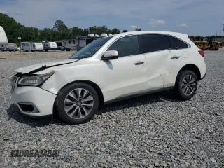 2015 Acura MDX Technology z VIN 5FRYD3H48FB001633, wystawiony jako Copart lot #57508545 z przebiegiem 135 944 mil mil oraz Szkoda całkowita • Salvage title. Historia ofert i sprzedaży dostępna na DreamBid. Obrazek 1.