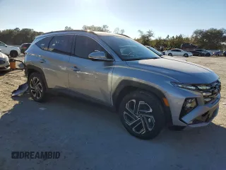 2025 Hyundai Tucson Limited with VIN 5NMJE3DE7SH487116, listed as a Copart auction lot 87692695 with 435 mi miles and Salvage Title. Bid and sale history available at carsss.com. Image 4.
