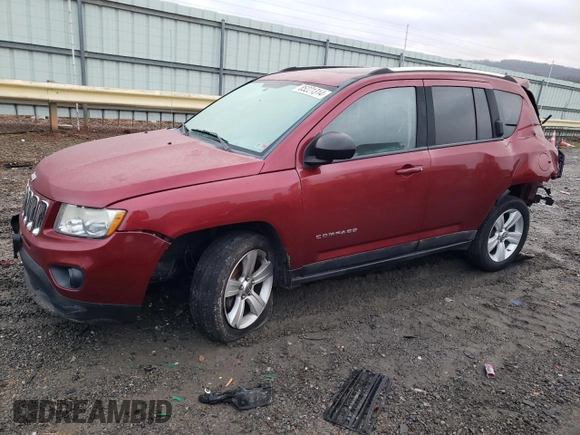 2011 Jeep Compass Latitude with VIN 1J4NT1FB9BD171458, listed as a Copart auction lot 85221314 with 116,813 mi miles and Salvage Title. Bid and sale history available at carsss.com. Image 1.