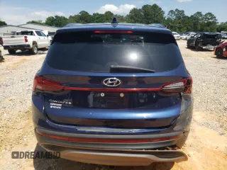 2021 Hyundai Santa Fe SE with VIN 5NMS14AJ9MH328494, listed as a Copart auction lot 56697595 with 91,158 mi miles and Salvage title. Bid and sale history available at DreamBid. Image 6.