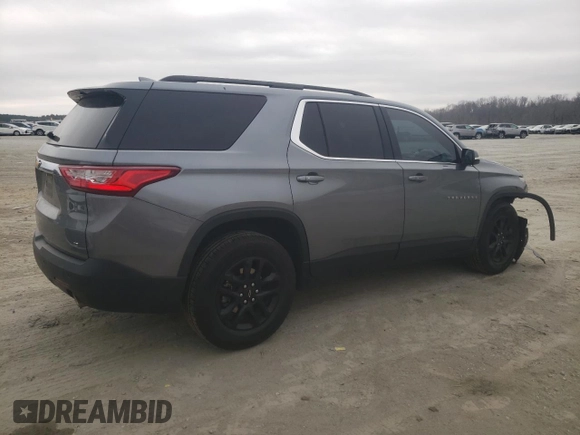 2020 Chevrolet Traverse LT Cloth with VIN 1GNERGKW0LJ316302, listed as a Copart auction lot 44397075 with 72,495 mi miles and Salvage Title. Bid and sale history available at carsss.com. Image 3.
