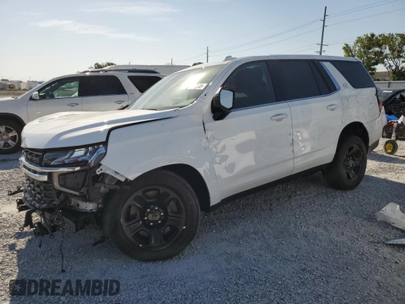 2023 Chevrolet Tahoe with VIN 1GBSCLED2PR328687, listed as a Copart auction lot 55007205 with 23,366 mi miles and Non repairable. Bid and sale history available at DreamBid. Image 1.