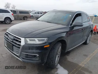 2018 Audi Q5 Prestige with VIN WA1CNAFY3J2160424, listed as a IAAI auction lot 41399936 with 97,775 mi miles. Bid and sale history available at carsss.com. Image 2.