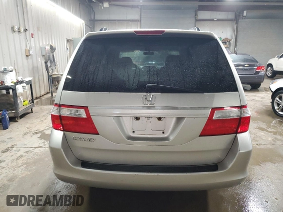 2006 Honda Odyssey EX-L with VIN 5FNRL38796B423266, listed as a Copart auction lot 51089645 with 172,799 mi miles and Salvage Title. Bid and sale history available at carsss.com. Image 6.