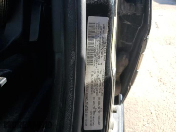 2014 FIAT 500L Lounge with VIN ZFBCFACHXEZ012262, listed as a Copart auction lot 76758574 with 135,218 mi miles and Salvage Title. Bid and sale history available at carsss.com. Image 12.