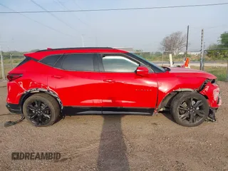 2021 Chevrolet Blazer RS с VIN 3GNKBERS7MS515989, выставлен на аукционе IAAI как лот 41854514 с пробегом 78 350 миль миль и . История ставок и продаж доступна на DreamBid. Изображение 14.