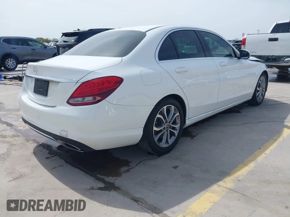 2018 Mercedes-Benz C 300 with VIN 55SWF4JB3JU238202, listed as a IAAI auction lot 41870218 with 83,797 mi miles and . Bid and sale history available at carsss.com. Image 4.