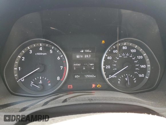 2018 Hyundai Elantra with VIN KMHH35LEXJU038209, listed as a Copart auction lot 51302795 with 125,062 mi miles and Salvage Title. Bid and sale history available at DreamBid. Image 9.