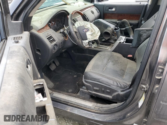 2010 Ford Flex Limited w/Ecoboost with VIN 2FMHK6DT3ABB30452, listed as a Copart auction lot 50104485 with Not Provided miles and Salvage Title. Bid and sale history available at carsss.com. Image 8.