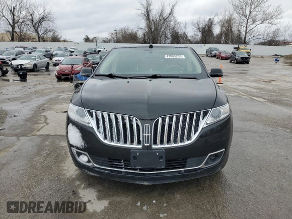 2013 Lincoln MKX with VIN 2LMDJ8JK1DBL43451, listed as a Copart auction lot 47883205 with 45,983 mi miles and Salvage Title. Bid and sale history available at carsss.com. Image 5.