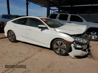 2018 Honda Civic EX-L z VIN JHMFC1F73JX036221, wystawiony jako Copart lot #55457815 z przebiegiem 81 368 mil mil oraz Szkoda całkowita • Salvage title. Historia ofert i sprzedaży dostępna na DreamBid. Obrazek 4.