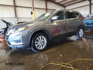 2017 Nissan Rogue SV with VIN KNMAT2MV0HP598767, listed as a Copart auction lot 61167675 with 62,883 mi miles and Salvage title. Bid and sale history available at DreamBid. Image 1.