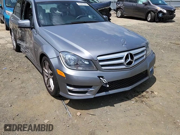 2012 Mercedes-Benz C 250 Sport with VIN WDDGF4HB4CA725244, listed as a Copart auction lot 65667205 with 96,335 mi miles and Salvage title. Bid and sale history available at DreamBid. Image 13.