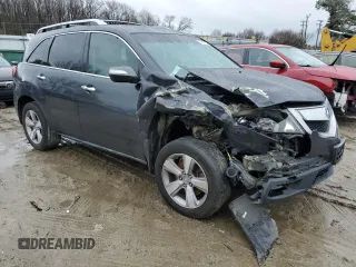 2013 Acura MDX Tech Pkg with VIN 2HNYD2H3XDH518159, listed as a Copart auction lot 44857925 with 281,238 mi miles and Clean Title. Bid and sale history available at carsss.com. Image 4.