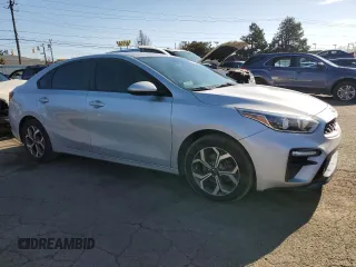 2021 Kia Forte LXS with VIN 3KPF24AD9ME290720, listed as a Copart auction lot 44442265 with 56,756 mi miles and Salvage title. Bid and sale history available at DreamBid. Image 4.