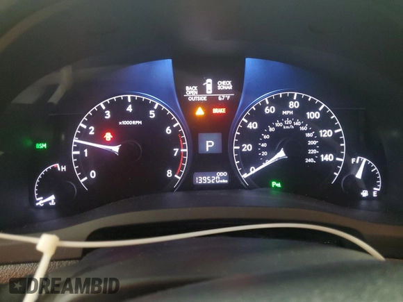 2015 Lexus RX 350 with VIN 2T2BK1BA7FC290987, listed as a Copart auction lot 59921215 with 139,520 mi miles and Salvage title. Bid and sale history available at DreamBid. Image 9.