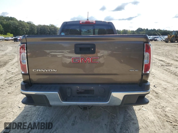 2016 GMC Canyon 4WD SLE with VIN 1GTG6CE38G1293670, listed as a Copart auction lot 72114774 with 125,659 mi miles and Salvage Title. Bid and sale history available at carsss.com. Image 6.