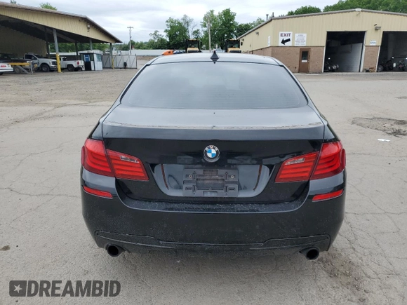 2013 BMW 5 Series 535i xDrive with VIN WBAFU7C59DDU68738, listed as a Copart auction lot 62061725 with 153,052 mi miles and Salvage title. Bid and sale history available at DreamBid. Image 6.