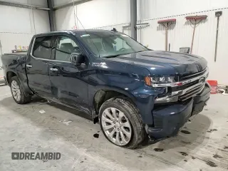 2022 Chevrolet Silverado 1500 High Country with VIN 1GCUYHED4NZ235024, listed as a Copart auction lot 87676305 with 44,990 mi miles and Salvage Title. Bid and sale history available at DreamBid. Image 11.