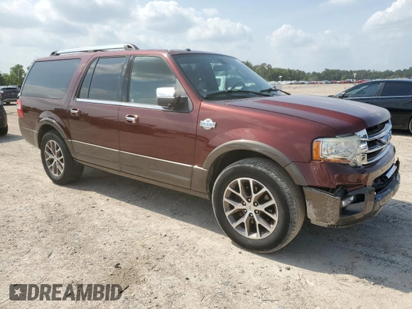 2015 Ford Expedition Max XLT с VIN 1FMJK1HT0FEF01920, выставлен на аукционе Copart как лот 54748275 с пробегом 156 421 миль миль и Списание • Salvage title. История ставок и продаж доступна на DreamBid. Изображение 4.