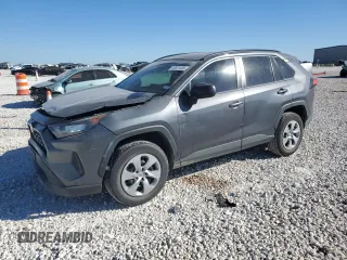 2020 Toyota RAV4 LE with VIN 2T3H1RFV1LW073014, listed as a Copart auction lot 49821405 with 65,555 mi miles and Salvage Title. Bid and sale history available at carsss.com. Image 1.