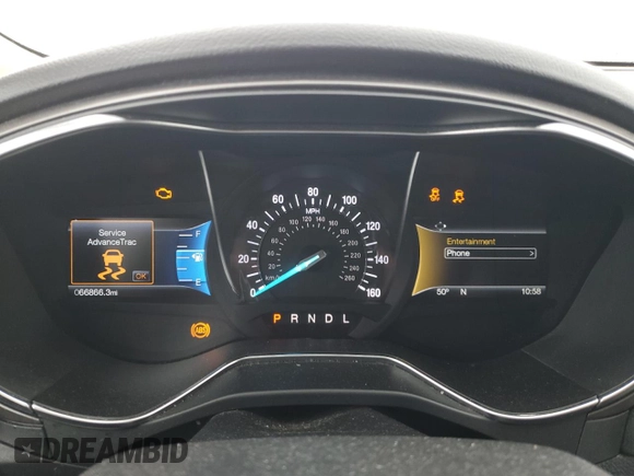 2017 Ford Fusion SE with VIN 3FA6P0H72HR341506, listed as a Copart auction lot 53619855 with 66,866 mi miles and Salvage Title. Bid and sale history available at carsss.com. Image 9.