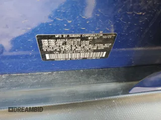 2023 Subaru WRX Premium с VIN JF1VBAF61P9801260, выставлен на аукционе Copart как лот 64861475 с пробегом 18 085 миль миль и Списание • Salvage title. История ставок и продаж доступна на DreamBid. Изображение 12.