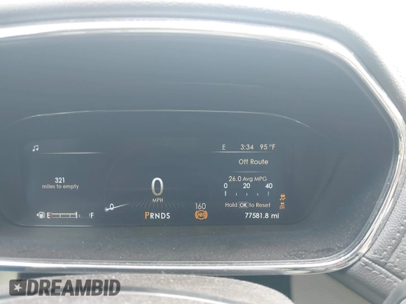 2018 Lincoln Continental Select with VIN 1LN6L9SK5J5615051, listed as a IAAI auction lot 42462912 with 77,581 mi miles and . Bid and sale history available at DreamBid. Image 7.