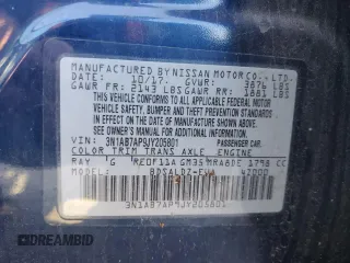 2018 Nissan Sentra SV with VIN 3N1AB7AP9JY205801, listed as a Copart auction lot 43944675 with 64,254 mi miles and Salvage Title. Bid and sale history available at carsss.com. Image 14.