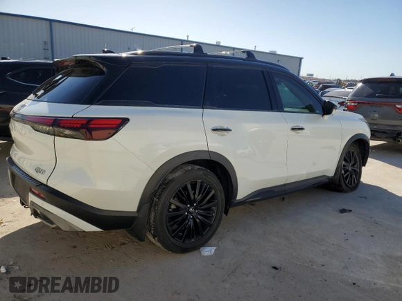2023 Infiniti QX60 Autograph with VIN 5N1DL1HU0PC376479, listed as a Copart auction lot 48735845 with 31,773 mi miles and Salvage title. Bid and sale history available at DreamBid. Image 3.