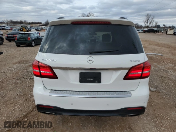 2017 Mercedes-Benz GLS 550 z VIN 4JGDF7DE7HA891193, wystawiony jako Copart lot #46455005 z przebiegiem 127 930 mil mil oraz Szkoda całkowita • Salvage title. Historia ofert i sprzedaży dostępna na DreamBid. Obrazek 6.