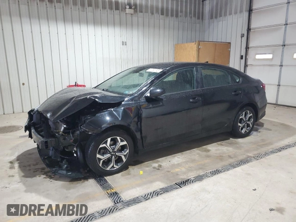 2020 Kia Forte LXS with VIN 3KPF24AD3LE206096, listed as a Copart auction lot 51780745 with 59,509 mi miles and Salvage Title. Bid and sale history available at carsss.com. Image 1.