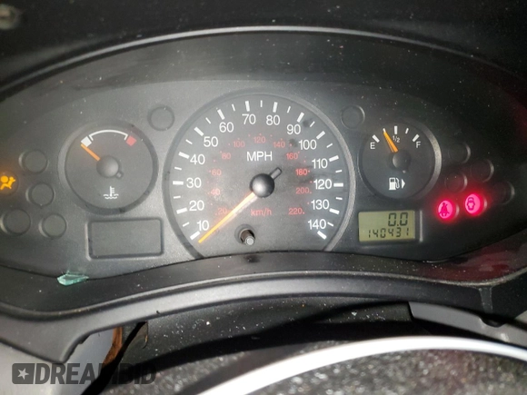 2001 Ford Focus SE with VIN 1FAFP36311W361122, listed as a Copart auction lot 81528684 with 140,431 mi miles and Salvage Title. Bid and sale history available at carsss.com. Image 9.