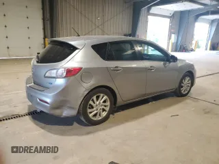 2012 Mazda 3 i Touring with VIN JM1BL1L8XC1605598, listed as a Copart auction lot 57154255 with 94,076 mi miles and Salvage title. Bid and sale history available at DreamBid. Image 3.