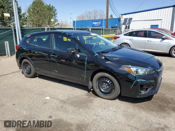 2018 Subaru Impreza z VIN 4S3GTAA61J3720731, wystawiony jako Copart lot #52864575 z przebiegiem 74 634 mil mil oraz Szkoda całkowita • Salvage title. Historia ofert i sprzedaży dostępna na DreamBid. Obrazek 4.