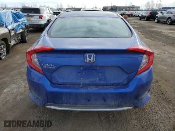 2021 Honda Civic Sedan EX with VIN 2HGFC2F70MH003159, listed as a Copart auction lot 42531265 with 77,082 mi miles and Salvage Title. Bid and sale history available at carsss.com. Image 6.