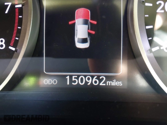 2014 Lexus IS 250 with VIN JTHCF1D27E5010613, listed as a IAAI auction lot 42646960 with 150,962 mi miles and . Bid and sale history available at DreamBid. Image 15.