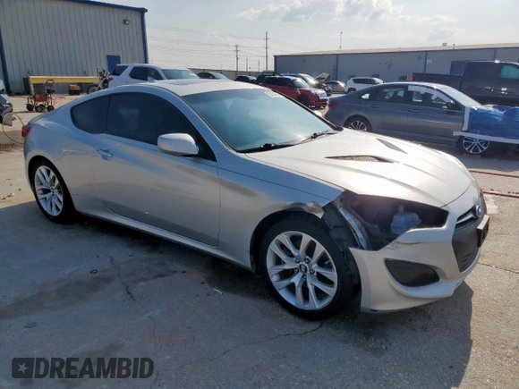 2013 Hyundai Genesis Coupe Premium with VIN KMHHT6KD5DU089250, listed as a Copart auction lot 59163195 with 117,174 mi miles and Clean title. Bid and sale history available at DreamBid. Image 4.