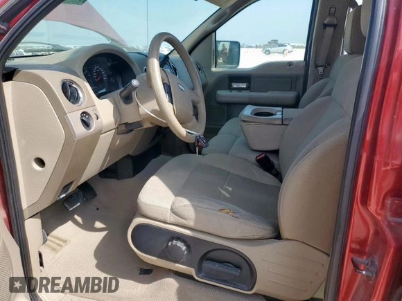 2007 Ford F-150 XLT с VIN 1FTRW12W17FA35828, выставлен на аукционе Copart как лот 57405435 с пробегом 147 881 миль миль и Списание • Salvage title. История ставок и продаж доступна на DreamBid. Изображение 7.