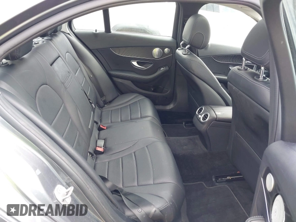 2017 Mercedes-Benz C 300 with VIN 55SWF4KB1HU187792, listed as a IAAI auction lot 42399361 with 78,602 mi miles and . Bid and sale history available at DreamBid. Image 8.