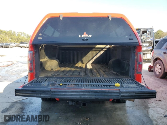 2011 Ford F-150 XL with VIN 1FTFX1ET1BKD40411, listed as a Copart auction lot 43719985 with 275,656 mi miles and Salvage Title. Bid and sale history available at carsss.com. Image 6.