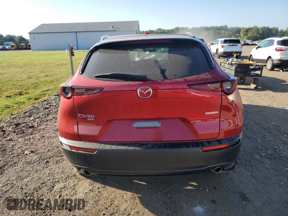 2022 Mazda CX-30 S Premium with VIN 3MVDMBDL9NM424401, listed as a Copart auction lot 51522475 with Not Provided miles and Salvage Title. Bid and sale history available at carsss.com. Image 6.