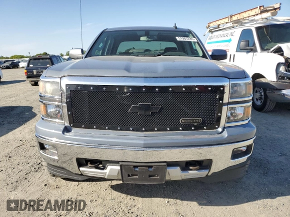 2015 Chevrolet Silverado 1500 LT with VIN 3GCUKRECXFG453985, listed as a Copart auction lot 51987285 with 101,417 mi miles and Salvage Title. Bid and sale history available at carsss.com. Image 5.