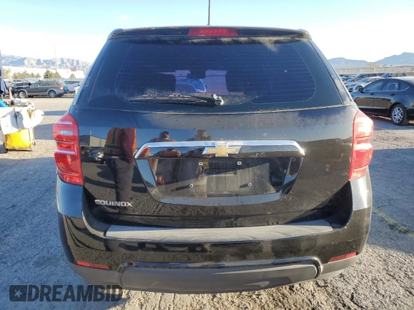 2017 Chevrolet Equinox LS z VIN 2GNALBEK6H1575342, wystawiony jako Copart lot #51793895 z przebiegiem 70 326 mil mil oraz Szkoda całkowita • Salvage title. Historia ofert i sprzedaży dostępna na DreamBid. Obrazek 6.